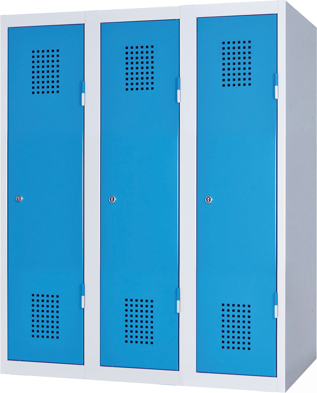 Třídveřová skříň na soklu 120 x 90 x 50 cm