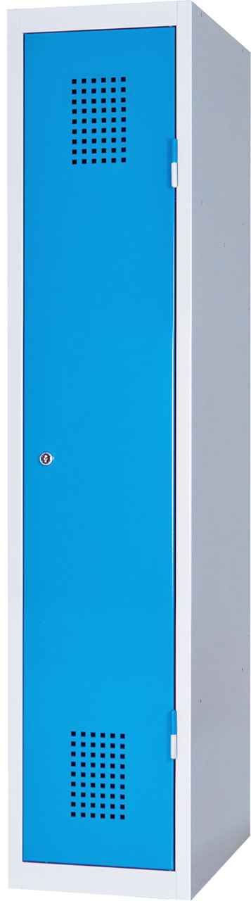 Jednodveřová skříň na soklu 150 x 40 x 50 cm