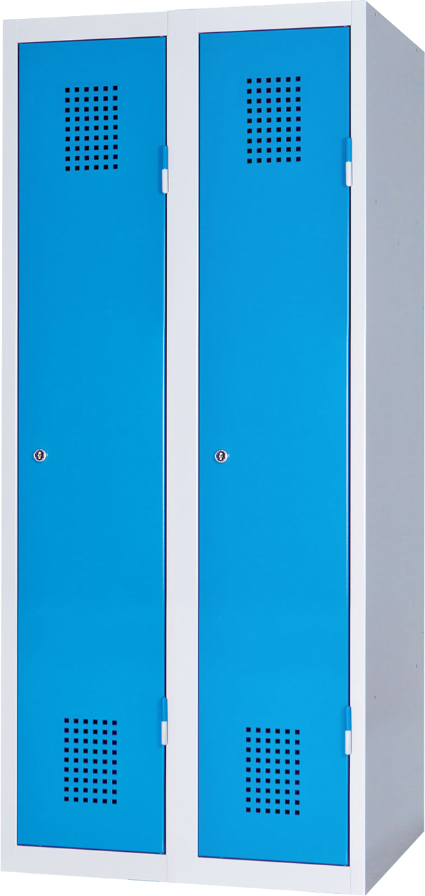 Dvoudveřová skříň na soklu 150 x 60 x 50 cm